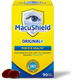 MacuShield Original+ For Eye Health - Food Supplement with Lutein, Meso-Zeaxanthin, Zeaxanthin & Vitamin B2 (90 Day Pack)