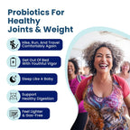 Provitalize Probiotics for Women Digestive Health, Menopause, Joint Support 60 Capsules