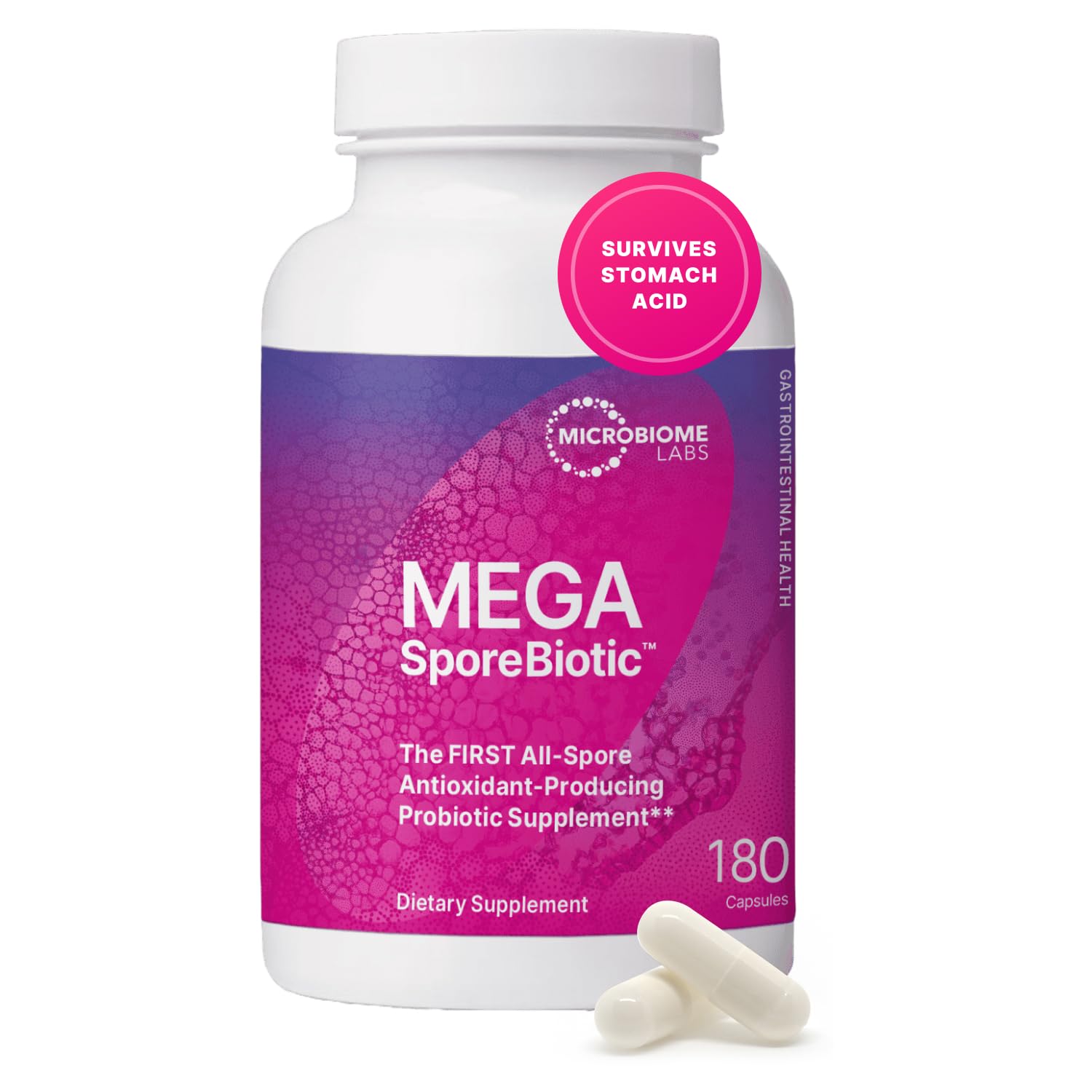 Microbiome Labs MegaSporeBiotic Probiotics for Women & Men
