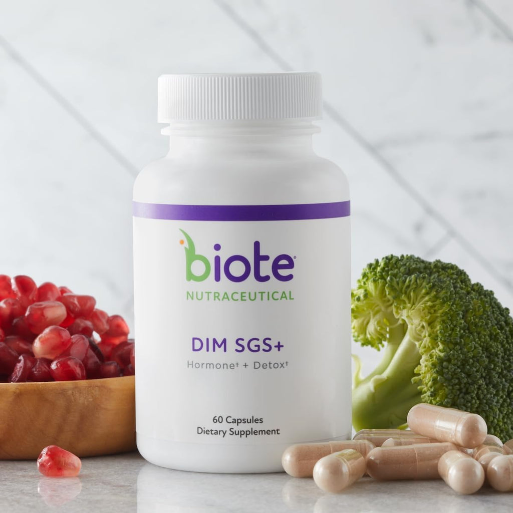Biote Nutraceuticals DIM SGS | Hormone & Detox Support | 60 Capsules