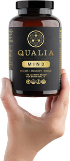 NEUROHACKER COLLECTIVE Qualia Mind | The Ultimate Blend for Brain Health* | Doctor-Formulated Nootropic to Fuel Focus & Concentration* | Supports Long Term Brain Health| Maintain Drive & Productivity