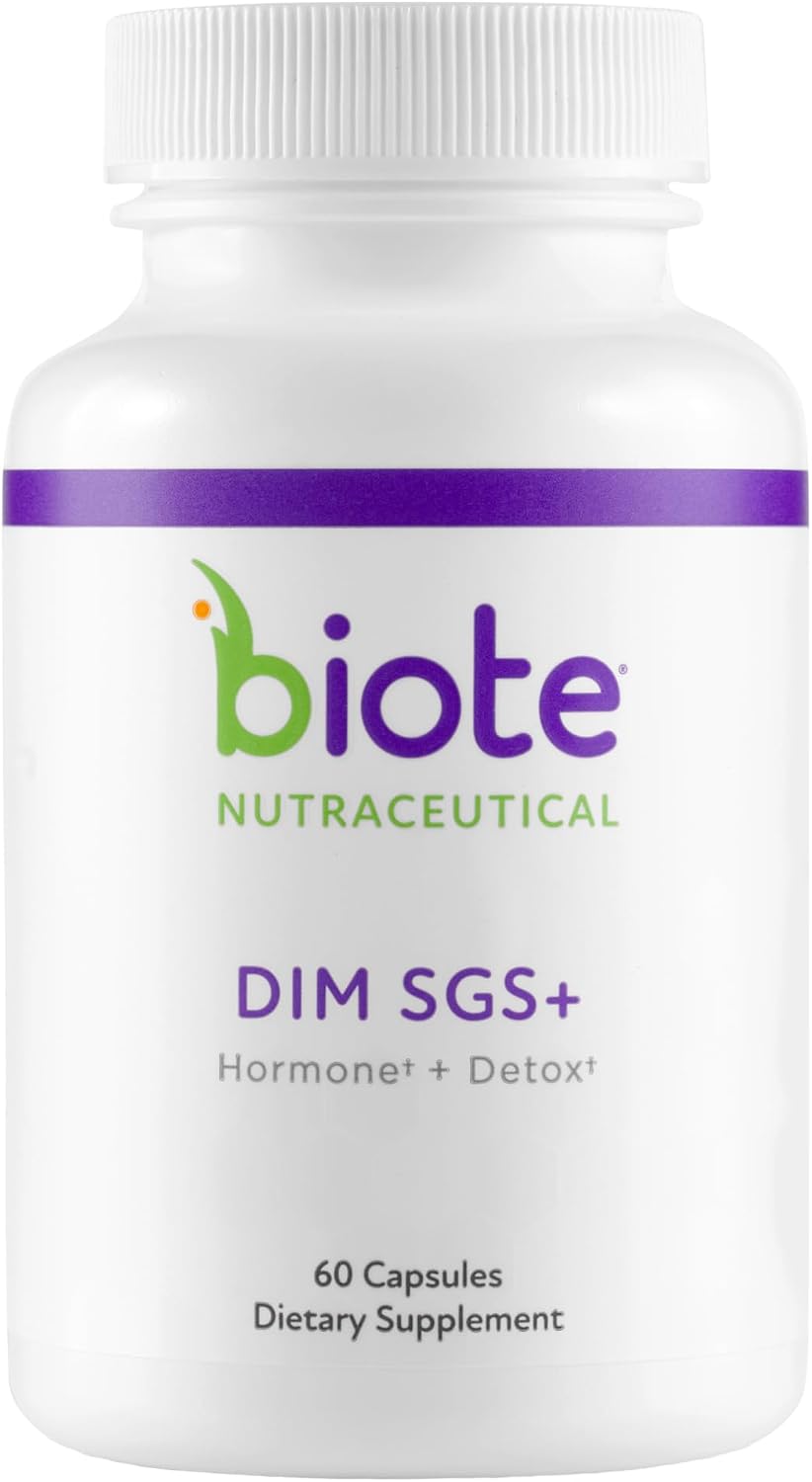 Biote Nutraceuticals DIM SGS | Hormone & Detox Support | 60 Capsules