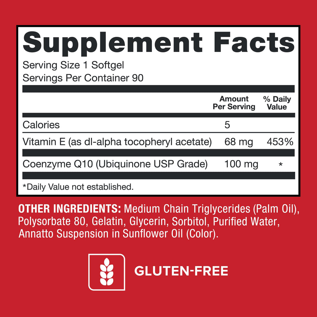 Qunol Ultra CoQ10 100mg Softgels- 3X Better Absorption Coenzyme Q10 Supplements - Antioxidant Supplement for Vascular and Heart Health & Energy Production - 5 Month Supply - 150 Count