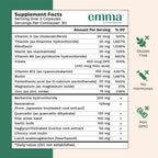 Emma Gut Health Supplement – 60 Capsules | Bloating & Digestive Support