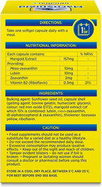 MacuShield Original+ For Eye Health - Food Supplement with Lutein, Meso-Zeaxanthin, Zeaxanthin & Vitamin B2 (90 Day Pack)