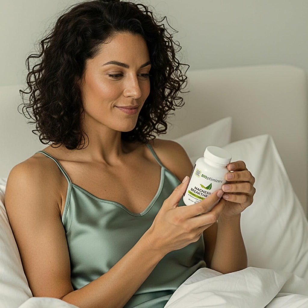 BIOptimizers Magnesium Breakthrough Supplement with 500mg - 7 Forms of Magnesium: Glycinate, Malate, Citrate, and More - Natural Support for Sleep and Cognitive Function