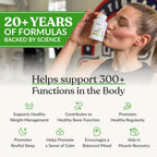 BIOptimizers Magnesium Breakthrough Supplement with 500mg - 7 Forms of Magnesium: Glycinate, Malate, Citrate, and More - Natural Support for Sleep and Cognitive Function