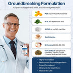 Sciatic Nerve Health Support Supplement - 120 Capsules