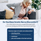 Sciatic Nerve Health Support Supplement - 120 Capsules