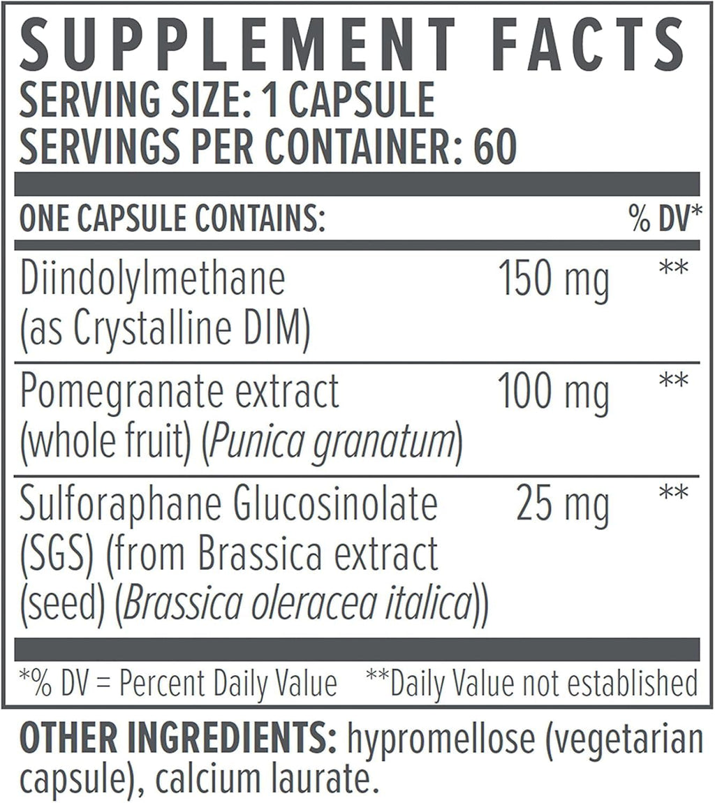 Biote Nutraceuticals DIM SGS | Hormone & Detox Support | 60 Capsules