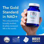 TRU NIAGEN Patented NAD Supplement for Anti Aging and Cell Regeneration, 300mg Niagen, 30 Servings