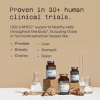 Quality of Life Premium Kinoko Platinum AHCC Herbal Supplement, 750mg per Capsule, for Immune Support, Liver Function, Maintains Natural Killer Cell Activity, Pack of 1, 60 Veggie Capsules