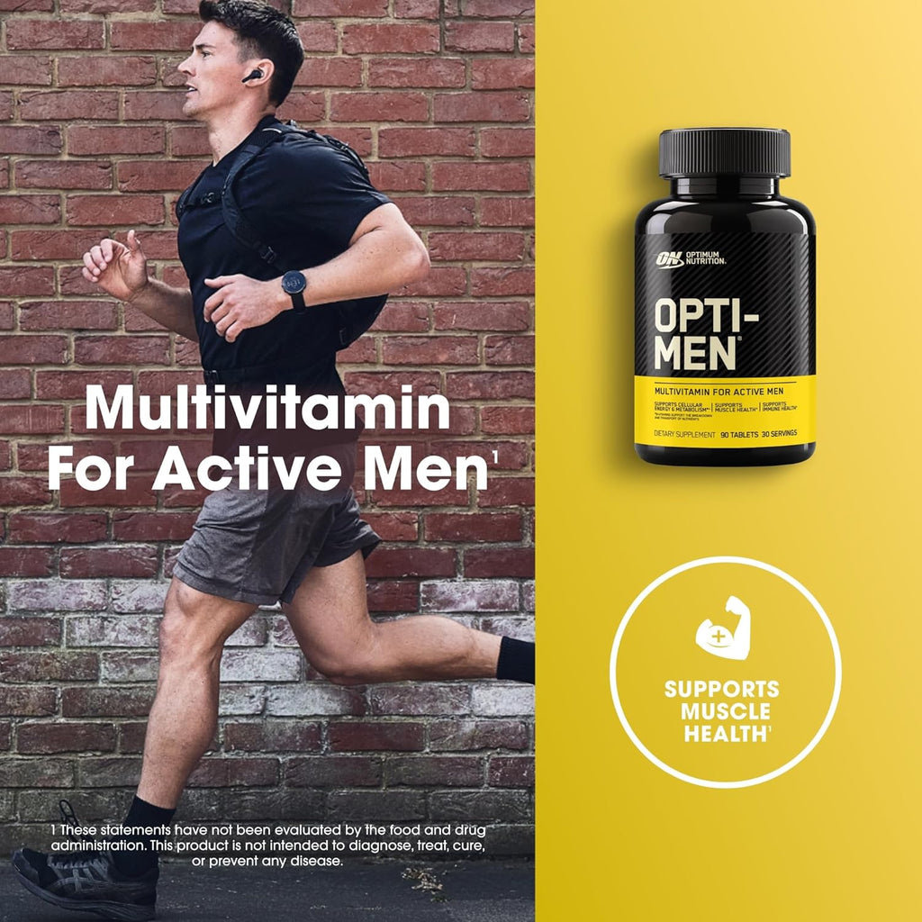 Optimum Nutrition Opti-Men Multivitamin Tablets