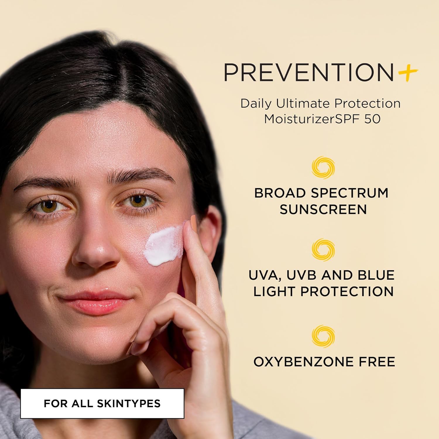 IMAGE Skincare PREVENTION+ Daily Ultimate Protection Moisturizer 2 Pack , SPF 50 Face Sunscreen Lotion, Zinc Oxide, Blendable with No White Cast, 3.2 oz