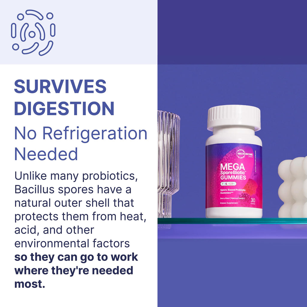 Microbiome Labs MegaSporeBiotic Probiotics for Women & Men