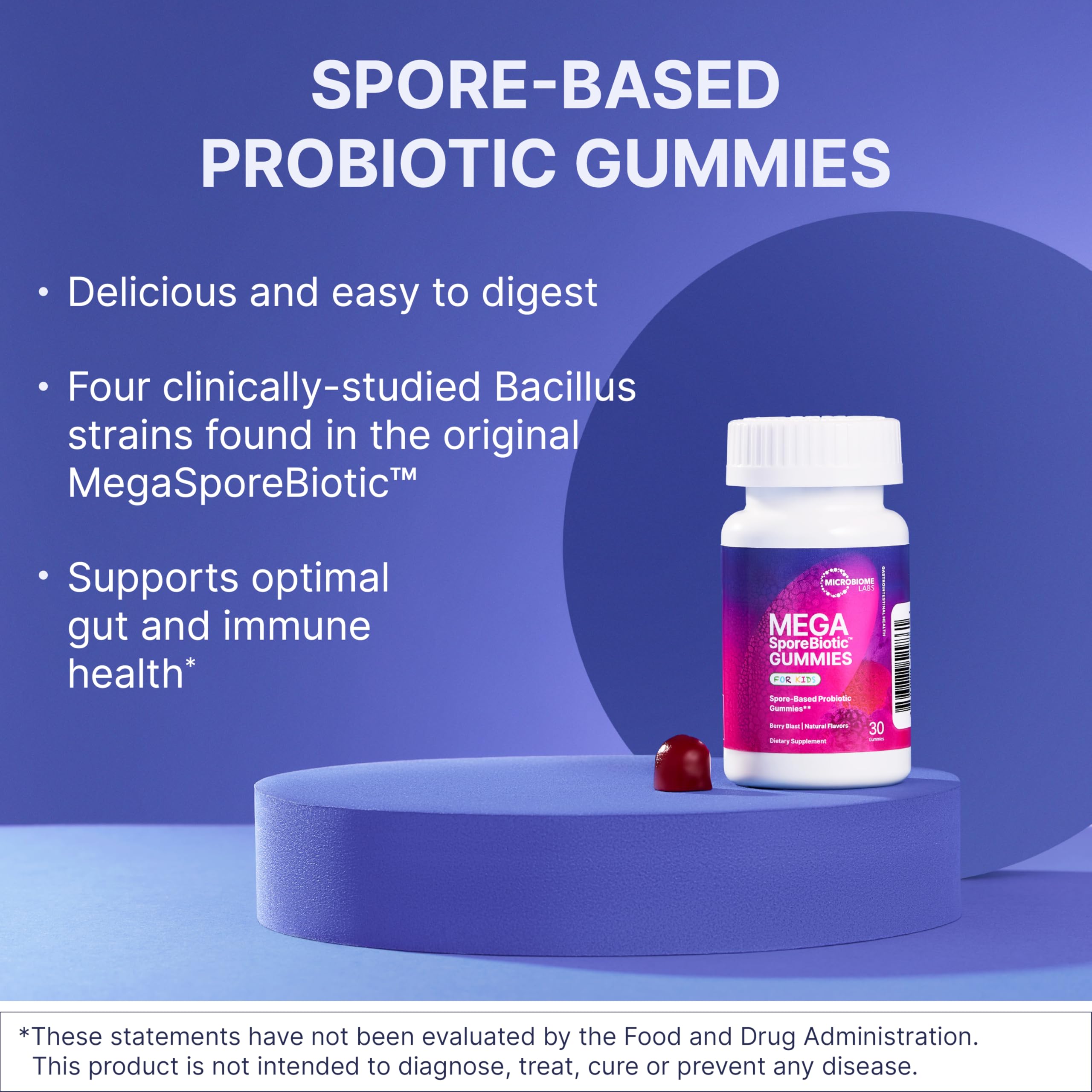 Microbiome Labs MegaSporeBiotic Probiotics for Women & Men