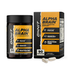 ONNIT Alpha Brain Nootropic Brain Supplement for Men & Women | Memory, Mental Clarity & Cognitive Improvement | Focus Capsules with L-Theanine, Vitamin B6 & Phosphatidylserine (90 Count)