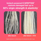 K18 Leave-In Molecular Hair Mask, Repairs Dry or Damaged Hair, Reverse Hair Damage from Bleach, Color, Chemical Services & Heat