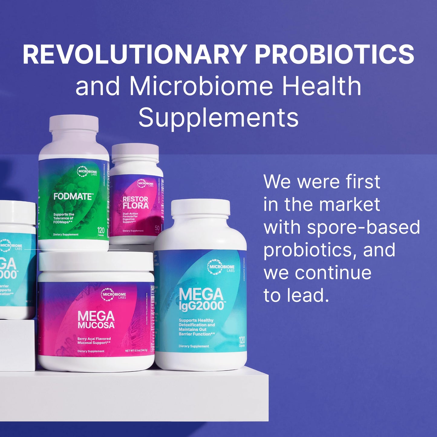 Microbiome Labs Mega IgG2000  (120 Capsules)