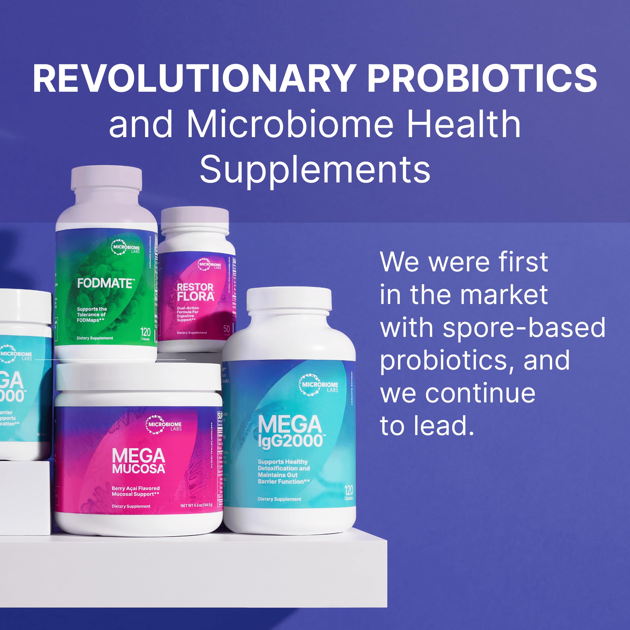 Microbiome Labs Mega IgG2000  (120 Capsules)