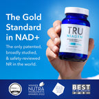 TRU NIAGEN Patented NAD Supplement for Anti Aging and Cell Regeneration, 300mg Niagen, 30 Servings