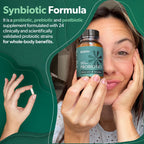 BIOMA Probiotics for Digestive Health & Weight Management – 3-in-1 Gut Support (60 Capsules)