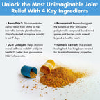 Instaflex Advanced Joint Support Supplement - Turmeric, Resveratrol, Boswellia Serrata Extract, BioPerine, UC-II Collagen- 30 Count