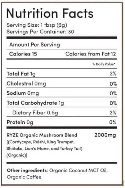 Ryze Mushroom Coffee (30 Servings) Pack of 2 - Jia Sales