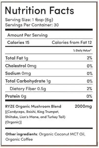 Ryze Mushroom Coffee (30 Servings) Pack of 2 - Jia Sales