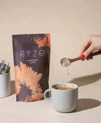 RYZE Mushroom Coffee Pack of 2 | 6 Adaptogenic Mushrooms | Organic | Instant Coffee | MCT Oil | Better Energy, Focus, Digestion, Immunity | Cordyceps, Lion’s Mane, Shiitake, Reishi, Turkey Tail, King Trumpet - Jia Sales