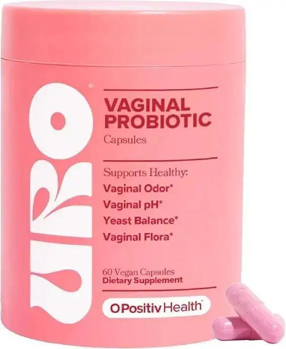 URO Women Probiotics Capsules for Women pH Balance with Prebiotics & Lactobacillus Probiotic Blend - Women's Vaginal Health Supplement - Promote Healthy Vaginal Odor & Vaginal Flora, 60 Count (Pack of 1) - Jia Sales
