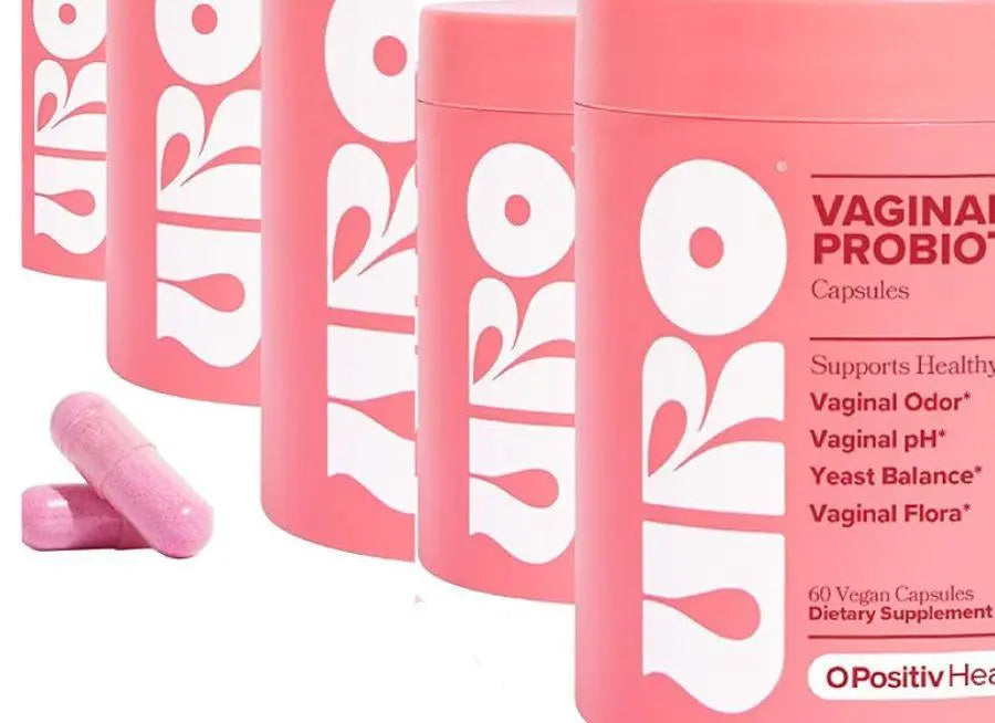 URO Women Probiotics Capsules pack of 5 for pH Balance with Prebiotics & Lactobacillus Probiotic Blend - Women's Vaginal Health Supplement - Promote Healthy Vaginal Odor & Vaginal Flora - Jia Sales